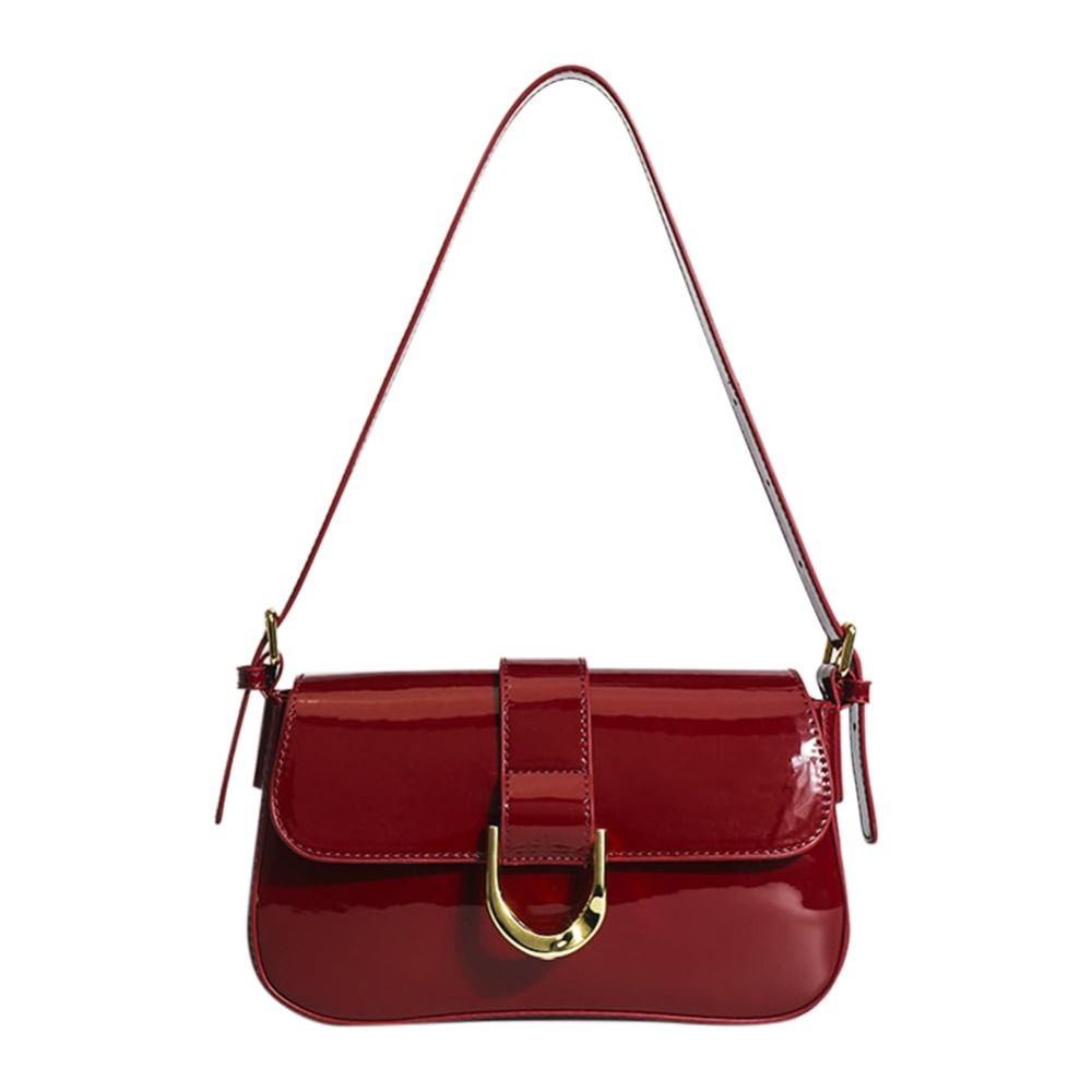 Women Bags Zara - คลาสสิก PU หนัง Horseshoe BUCKLE Casual