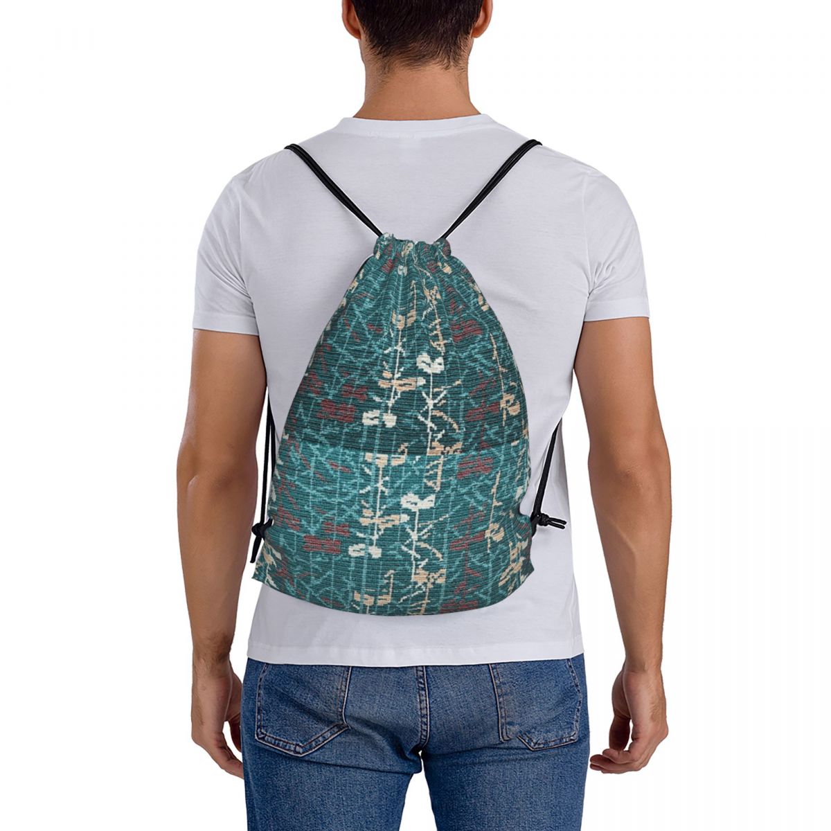 Women Bags For Airport - กระเป๋าเป้สะพายหลังแบบมีสายรัด สนามบินนานาชาติเอ็มซีโอ ออร์แลนโด กระเป๋าแบบมีเชือกรูดอเนกประสงค์ กระเป๋ากีฬา กระเป๋าใส่หนังสือ