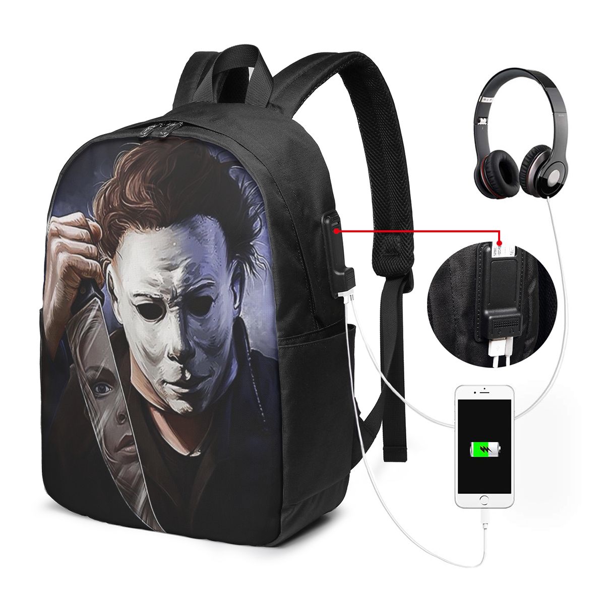 Women Bags Laptop - ไมเคิล ไมเยอร์สกระเป๋าเป้สะพายหลังกระเป๋าใส่โน๊ตบุ๊คสำหรับเดินทางคอมพิวเตอร์กระเป๋านักเรียนวิทยาลัยกระเป๋าใส่แล็ปท็อปกระเป๋าสะพายสำหรับผู้ชายผู้หญิง