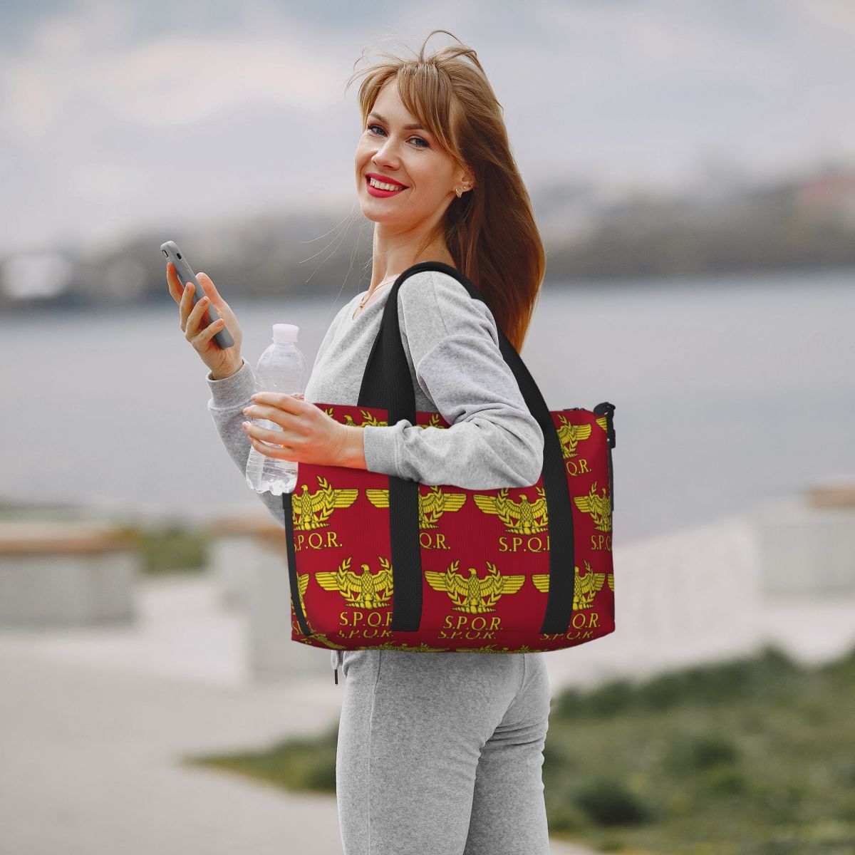 Custom โรม SPQR Roman Beach กร - Women Bags Rome บทวิจารณ์และราคา