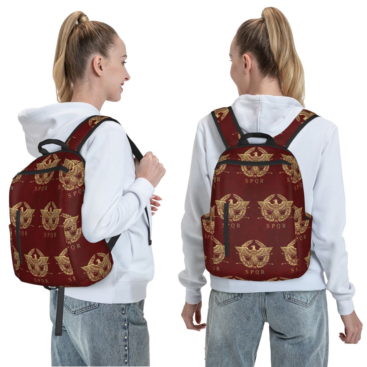 โรม SPQR กระเป๋าเป้สะพายหลังโร - Women Bags Rome บทวิจารณ์และราคา
