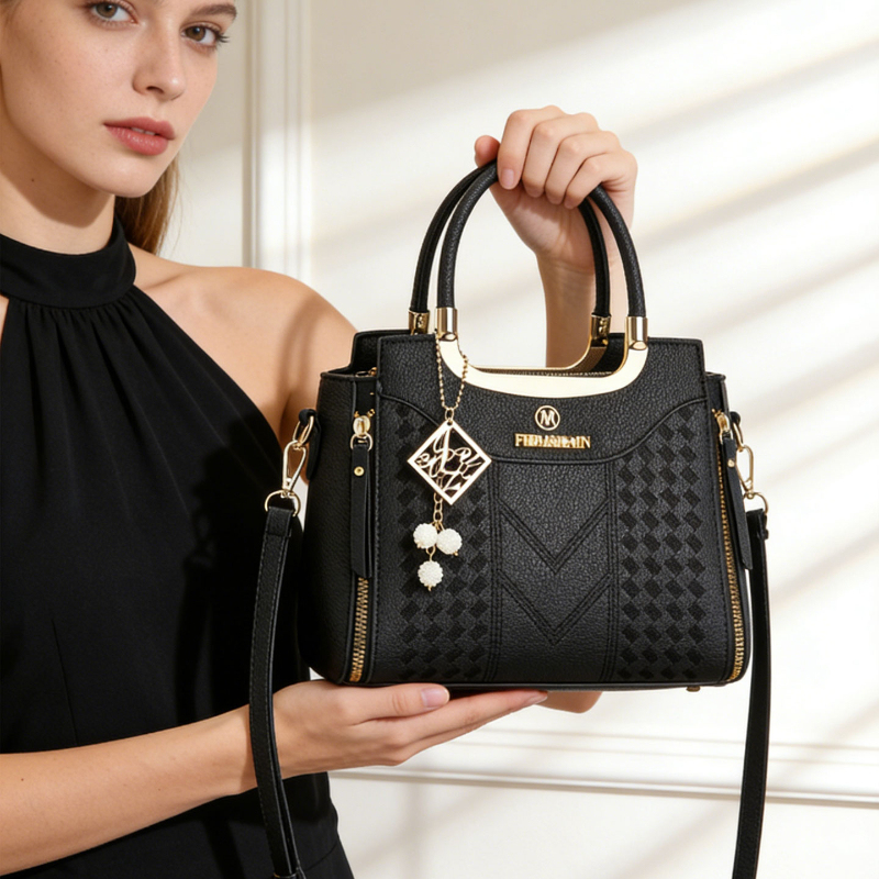ชุดกระเป๋าถือ 3 ชิ้น ทำจากหนัง - Women Bags Gift บทวิจารณ์และราคา
