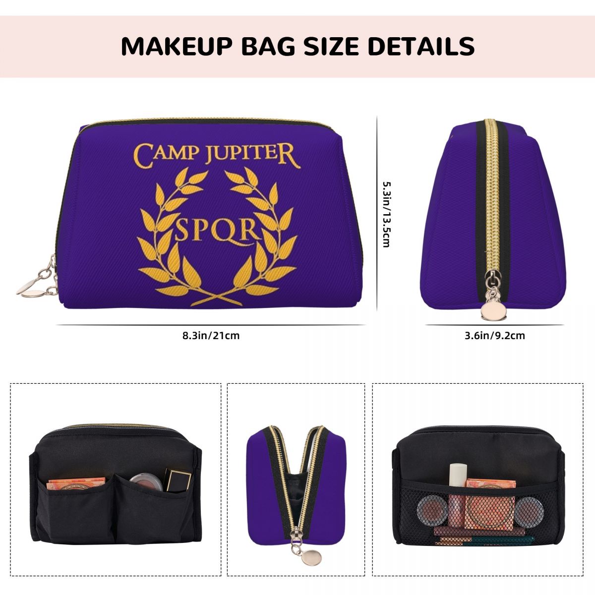 กระเป๋าเครื่องสำอางผู้หญิงสไตล - Women Bags Rome บทวิจารณ์และราคา