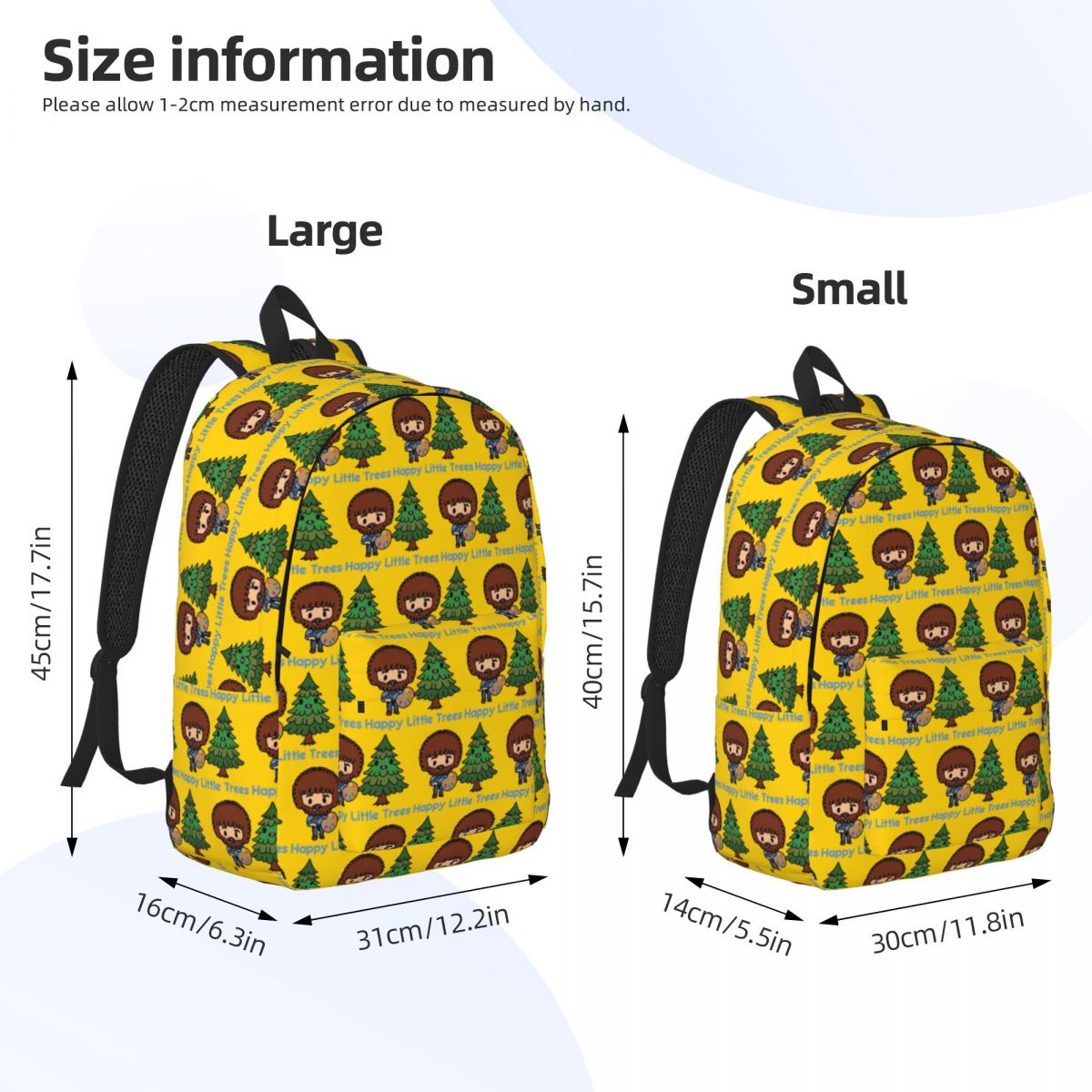HAPPY LITTLE TREES (BOB ROSS)  - Women Bags Ross บทวิจารณ์และราคา