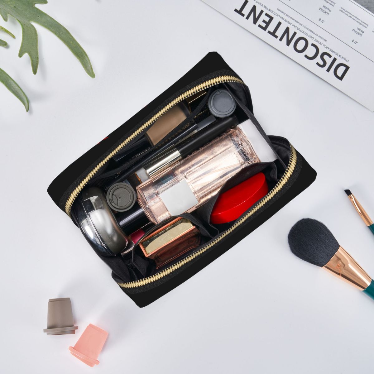กระเป๋าเครื่องสำอางผู้หญิงสไตล - Women Bags Rome บทวิจารณ์และราคา