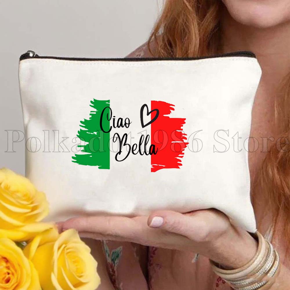 กระเป๋าผ้าแคนวาสลายธงชาติอิตาล - Women Bags Rome บทวิจารณ์และราคา