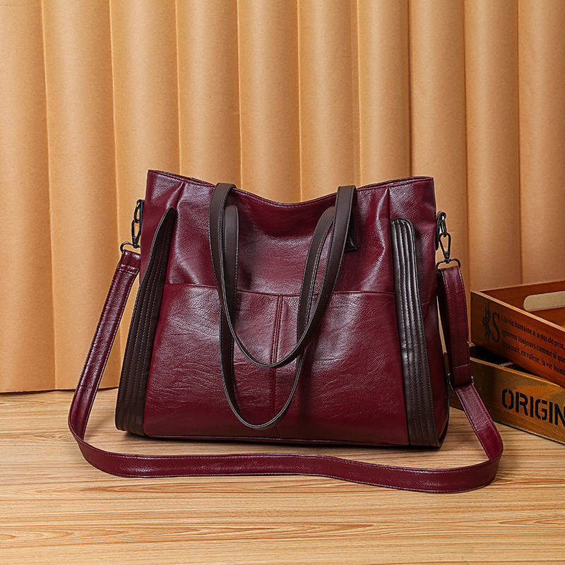 กระเป๋าสะพายไหล่สีดำใบใหญ่ใหม่ - Women Bags For Airport บทวิจารณ์และราคา