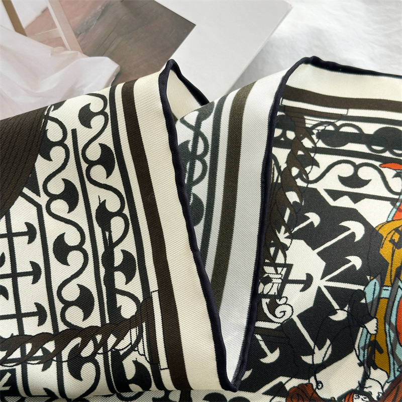 ผ้าพันคอไหม 14 มม. ผ้าพันคอสี่ - Women Bags Handmade บทวิจารณ์และราคา