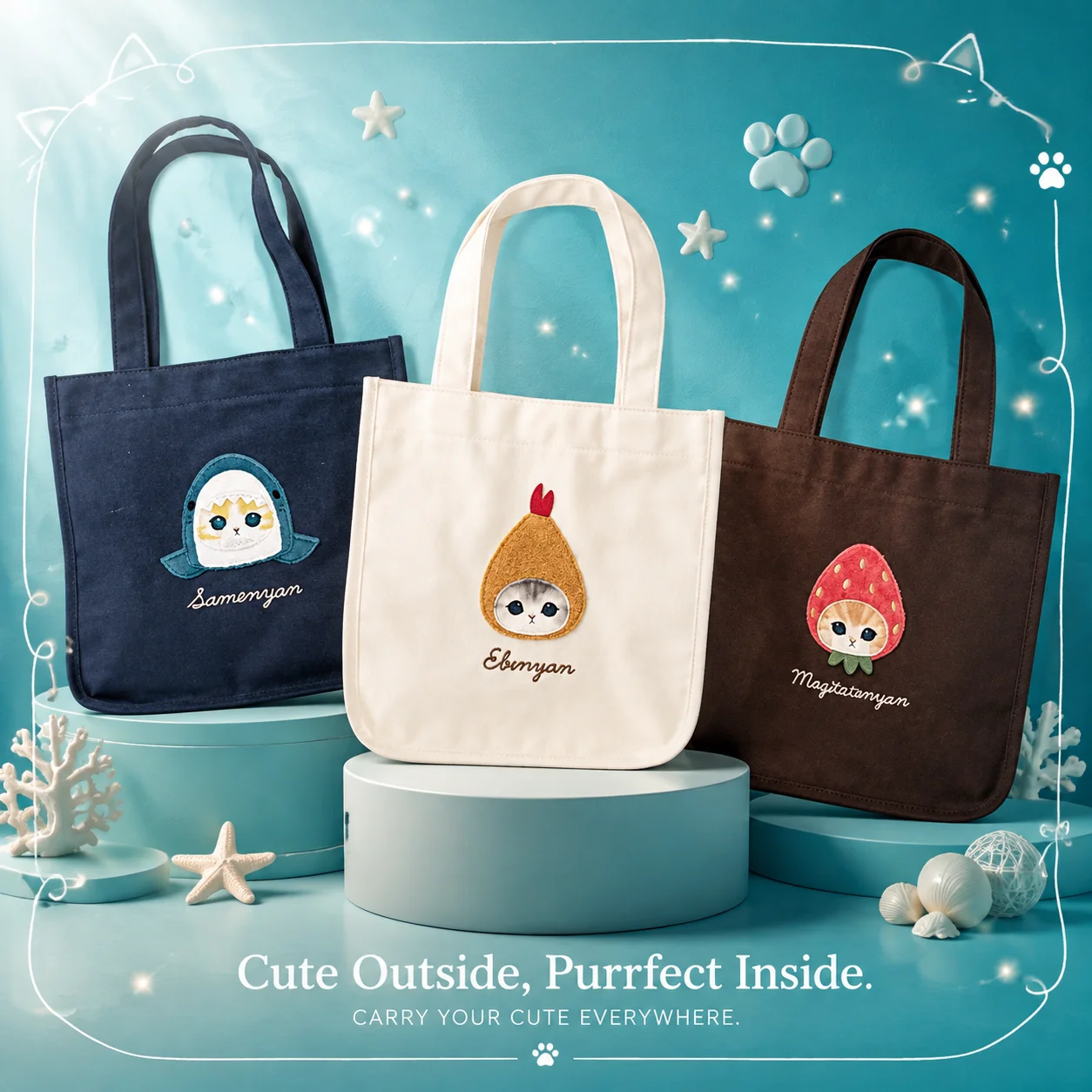กระเป๋าผ้าแคนวาสสะพายไหล่ลายกา - Women Bags Handmade บทวิจารณ์และราคา