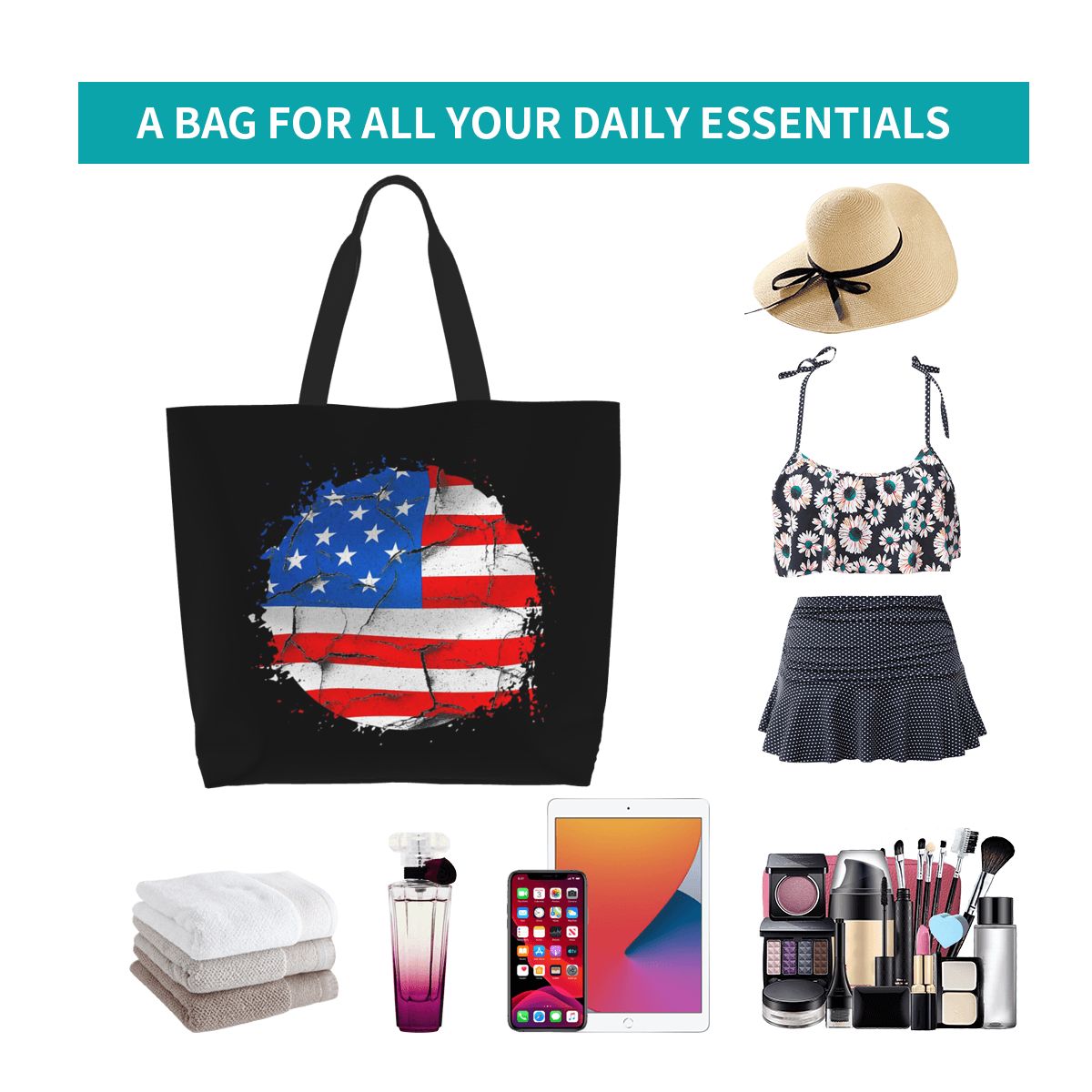 USA อเมริกา ธงชาติอเมริกา กระเ - Women Bags Usa บทวิจารณ์และราคา